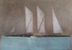 Paesaggio con veliero