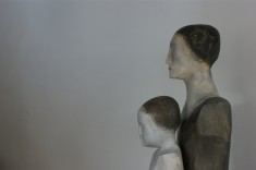 particolare madre con bambino